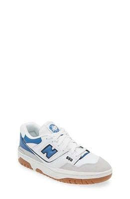 New Balance 550 Basketball Sneaker Brighton Grey/Blue Agate at Nordstrom