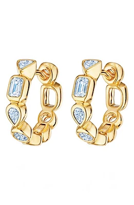 Kwiat Diamond Bezel Huggie Hoop Earrings in Yellow Gold at Nordstrom