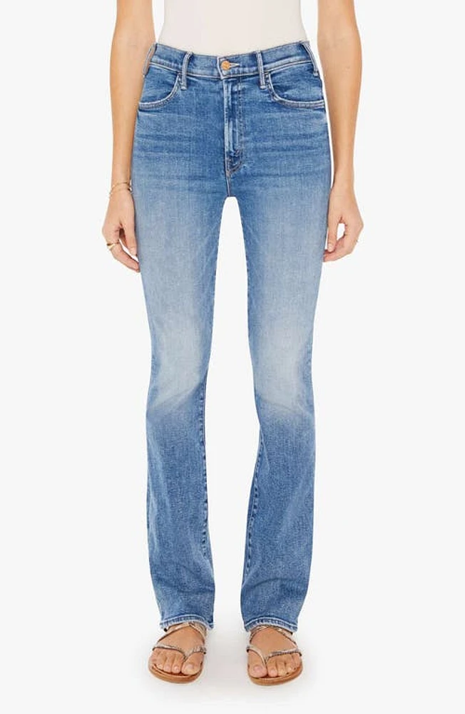 MOTHER The Hustler Sneak Bootcut Jeans On Road at Nordstrom,