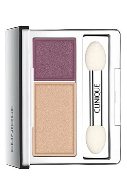 Clinique All About Shadow Duo Eyeshadow in Beach Plum at Nordstrom