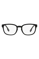 burberry Edison 53mm Square Optical Glasses in Black at Nordstrom