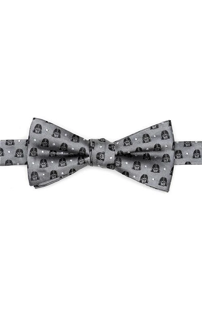 Cufflinks, Inc. Star Wars - Darth Vader Dot Silk Bow Tie in Gray at Nordstrom