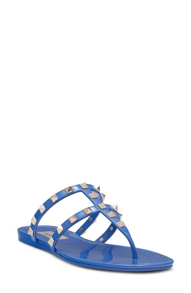 Valentino Garavani Rockstud Jelly Sandal Riverside Blue at Nordstrom,