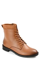 Journee Signature Natara Lace-Up Bootie at Nordstrom,