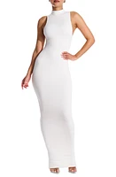 Naked Wardrobe Funnel Neck Body-Con Dress at Nordstrom,