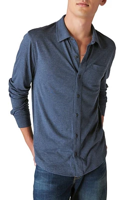 Lucky Brand Knit Button-Up Shirt at Nordstrom,