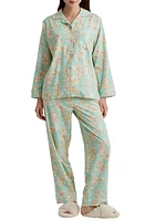 Papinelle Bridget Floral Pajamas in Mint at Nordstrom, Size Small