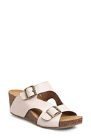 Comfortiva Emah Wedge Sandal Beige at Nordstrom,