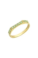 Bony Levy 14K Gold Stacking Ring Tsavorite Peridot at Nordstrom,