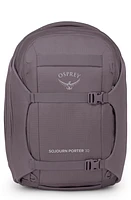 Osprey Sojourn Porter 30-Liter Recycled Nylon Travel Pack in Graphite Purple at Nordstrom