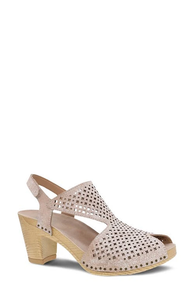 Dansko Teagan Slingback Peep Toe Sandal at Nordstrom