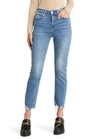 FRAME Le High Ankle Straight Leg Jeans Wavey Modern Chew at Nordstrom,