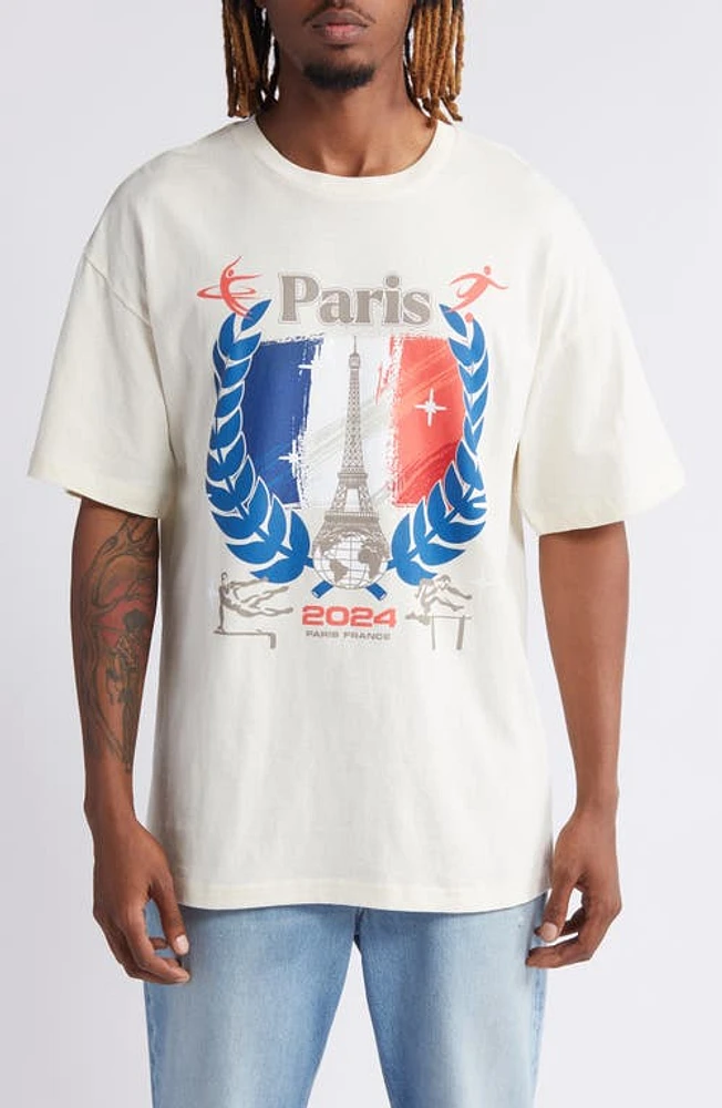 The Forecast Agency Paris 2024 Graphic T-Shirt Washed Sand at Nordstrom,