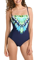 La Blanca Seas Removable Strap One-Piece Swimsuit Indigo at Nordstrom,