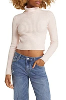 BP. Rib Crop Turtleneck Sweater at Nordstrom,