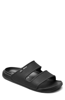 Reef Oasis Double Up Slide Sandal Black at Nordstrom,