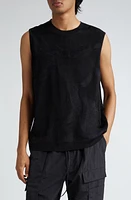 Y-3 Jacquard Knit Sweater Vest Black at Nordstrom,