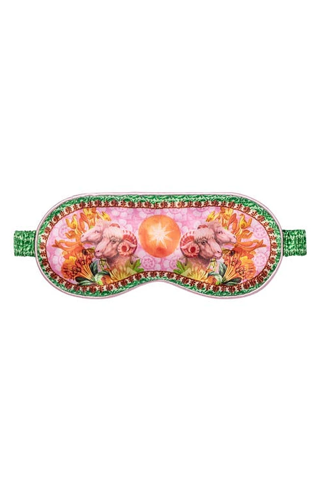 slip Pure Silk Zodiac Sleep Mask in Aries at Nordstrom