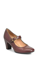 Söfft Leslie Mary Jane Pump Bourbon Red at Nordstrom,