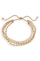 BP. Layered Chain Slider Bracelet in Gold at Nordstrom