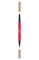 Valentino Twin Liner Gel & Liquid Eyeliner in 02 Black /Rosso at Nordstrom