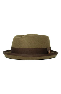 Goorin Bros. Ryan Pointo Wool Pork Pie Hat in Olive at Nordstrom, Size Medium