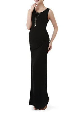 Kimi and Kai Maternity Maxi Tank Dress Black at Nordstrom,