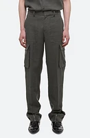 Helmut Lang Zip Detail Carpenter Cargo Pants Graphite at Nordstrom,