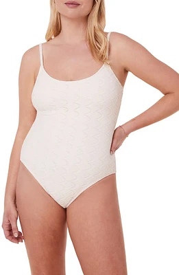 Andie The Amalfi One-Piece Swimsuit Gardenia at Nordstrom,