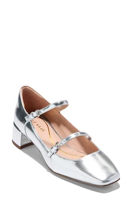 Cole Haan Paxton Mary Jane Pump Silver at Nordstrom,