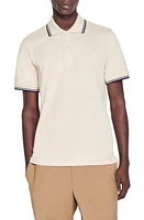 sandro Vertical Logo Embroidered Polo at Nordstrom,