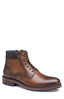 Johnston & Murphy XC Flex Connelly Lace-Up Leather Boot Tan Full Grain at Nordstrom,