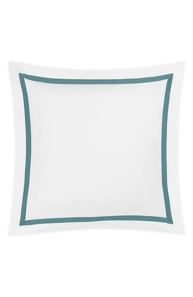 Matouk Lowell Egyptian Cotton Euro Sham in Deep Jade at Nordstrom