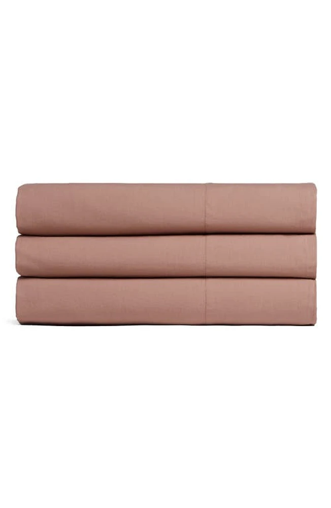 Parachute Percale Top Sheet in Clay at Nordstrom, Size King