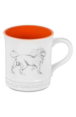 Le Creuset Zodiac Stoneware Mug in White/Bright at Nordstrom