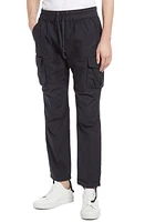 John Elliott Back Sateen Cargo Pants Black at Nordstrom,