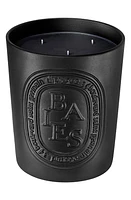 Diptyque Baies (Berries) Large Scented Candle in Black Vessel at Nordstrom