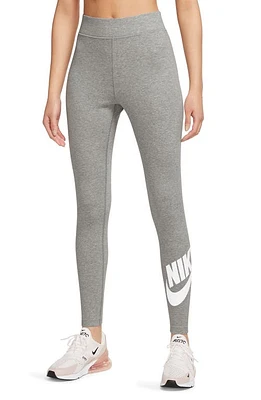 Nike Sportswear Classics High Waist Graphic Leggings Dark at Nordstrom,