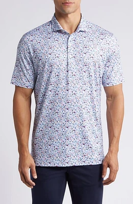 johnnie-O Zona Southwest Print PREP-FORMANCE Polo Permafrost at Nordstrom,