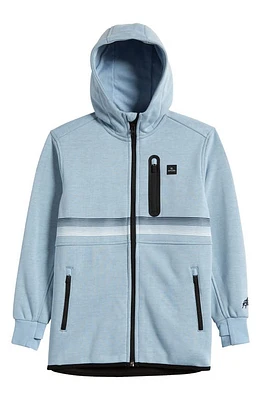 Rip Curl Kids' Departed Zip-Up Hooded Jacket Yucca at Nordstrom,