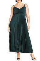 City Chic Ariana Pleat Dress at