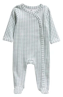 Nordstrom Print Cotton Footie at Nordstrom,