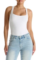 Naked Wardrobe The Racerback Mode Bodysuit at Nordstrom,