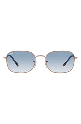 Ray-Ban 54mm Gradient Pillow Sunglasses in Rose Gold at Nordstrom