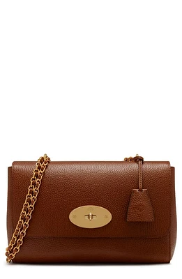 Mulberry Medium Lily Leather Shoulder Bag in Oak at Nordstrom