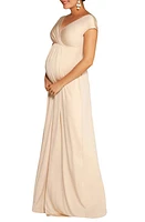 Tiffany Rose Francesca Maternity/Nursing Maxi Dress Champagne at Nordstrom,