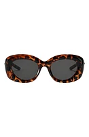 Fifth & Ninth Bianca 54mm Polarized Round Sunglasses in Torte at Nordstrom