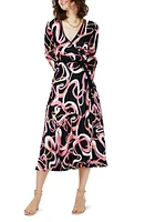 Diane von Furstenberg Anika Long Sleeve Wrap Dress at Nordstrom,