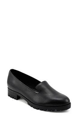 Easy Spirit Geneva Loafer Black Leather at Nordstrom,