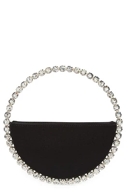 L'alingi Eternity Satin Clutch in Black at Nordstrom